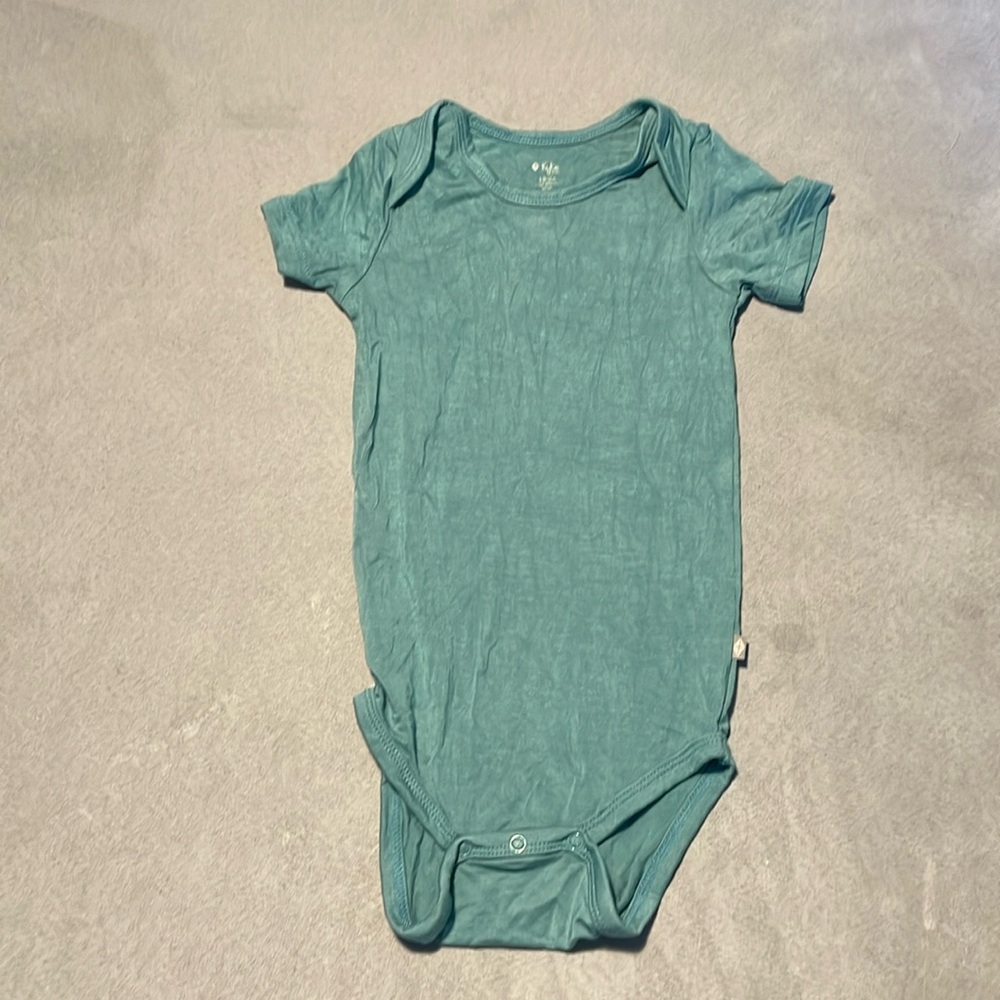 Kyte BABY bodysuit in Cove, 18-24 months